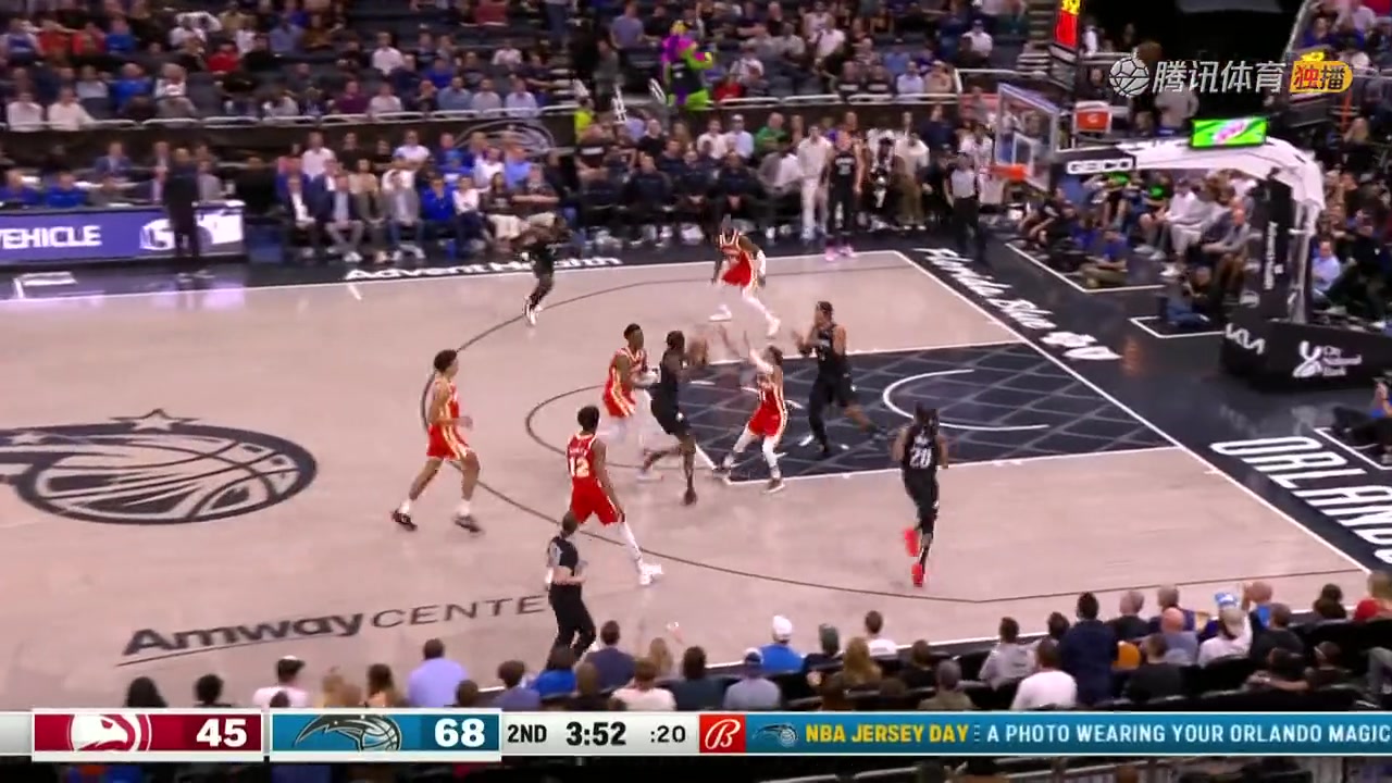 比文班亞馬如何？波爾-波爾持球一條龍反擊轉(zhuǎn)身過人暴扣